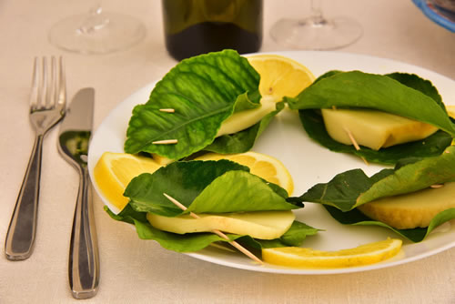 Menù vegetariano